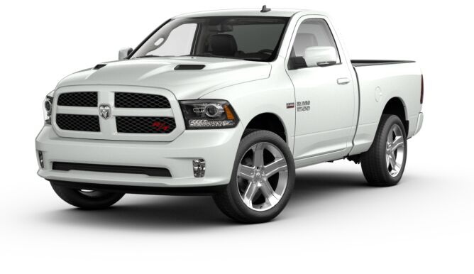 2017 Ram 1500 Sport Exterior Front White